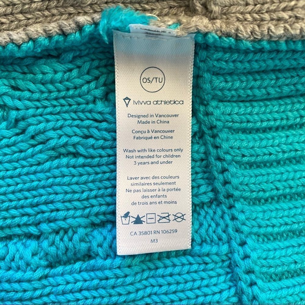 Ivivva Two Tone Chunky Knit Infinity Scarf - Picture 7 of 7
